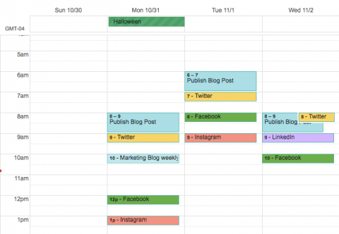 Develop A Content Calendar In 4 Easy Steps