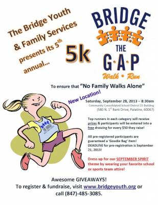 Enjoy a walk with friends to help local kids